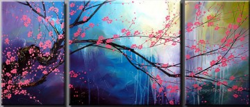 抽象的かつ装飾的 Painting - agp101 桜パネル群